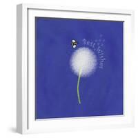 Best Wishes Dandelion-Leslie Wing-Framed Giclee Print