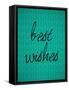 Best Wishes-null-Framed Stretched Canvas