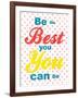 Best You-Marcus Prime-Framed Art Print