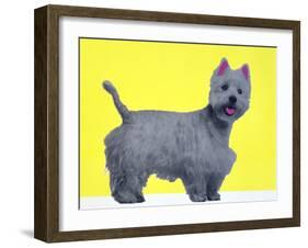 Bestie Westie-Anne Storno-Framed Giclee Print