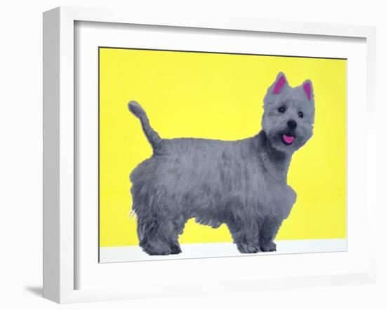 Bestie Westie-Anne Storno-Framed Giclee Print