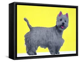 Bestie Westie-Anne Storno-Framed Stretched Canvas