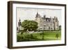 Bestwood Lodge, Nottinghamshire, Home of the Duke of St Albans, C1880-Benjamin Fawcett-Framed Giclee Print