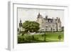 Bestwood Lodge, Nottinghamshire, Home of the Duke of St Albans, C1880-Benjamin Fawcett-Framed Giclee Print