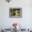 Besuch bei der kranken Katze-Julius Adam-Framed Giclee Print displayed on a wall