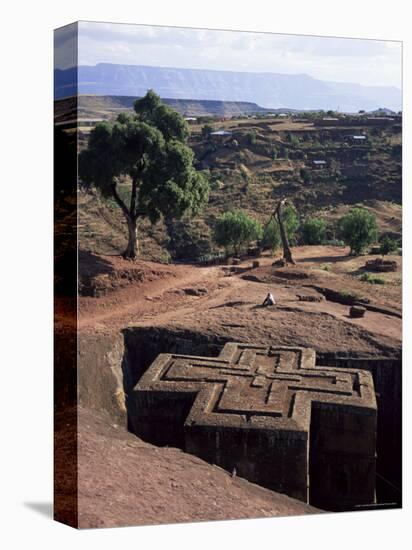 Bet Giorgis Church, Lalibela, Unesco World Heritage Site, Ethiopia, Africa-Julia Bayne-Stretched Canvas