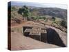 Bet Giorgis, Rock Cut Church, Lalibela, Ethiopia, Africa-Julia Bayne-Stretched Canvas