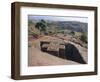 Bet Giorgis, Rock Cut Church, Lalibela, Ethiopia, Africa-Julia Bayne-Framed Photographic Print