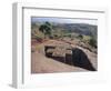 Bet Giorgis, Rock Cut Church, Lalibela, Ethiopia, Africa-Julia Bayne-Framed Photographic Print