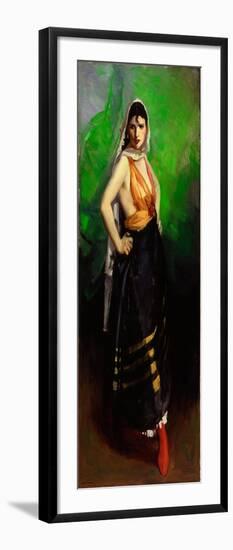 Betalo Rubino, Dramatic Dancer, 1916-Robert Cozad Henri-Framed Giclee Print