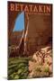 Betatakin National Monument, Arizona-Lantern Press-Mounted Art Print