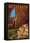 Betatakin National Monument, Arizona-Lantern Press-Framed Stretched Canvas