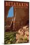 Betatakin National Monument, Arizona-Lantern Press-Mounted Art Print