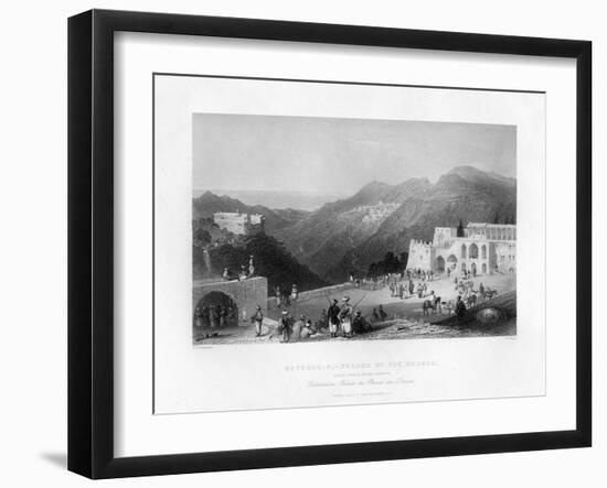 Beteddein, Palace of the Druses (Druz), Lebanon, 1841-W Floyd-Framed Giclee Print