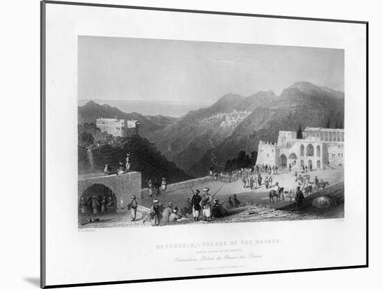 Beteddein, Palace of the Druses (Druz), Lebanon, 1841-W Floyd-Mounted Giclee Print