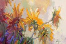 Three Long Blossoms-Beth A. Forst-Art Print