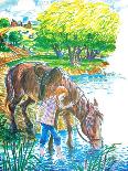 A Show for Ginger - Jack & Jill-Beth Henniger Krush-Mounted Premium Giclee Print