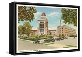 Beth Israel Hospital, Newark, New Jersey-null-Framed Stretched Canvas