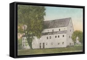 Bethania House, Ephrata, Pennsylvania-null-Framed Stretched Canvas
