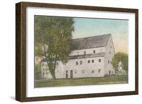 Bethania House, Ephrata, Pennsylvania-null-Framed Art Print