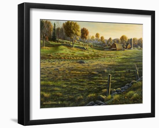 Bethel Farm Morning-Bruce Dumas-Framed Giclee Print