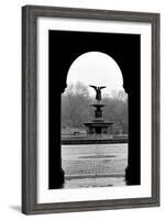 Bethesda Fountain, Central Park, NYC-Jeff Pica-Framed Photographic Print