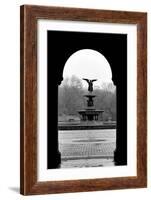 Bethesda Fountain, Central Park, NYC-Jeff Pica-Framed Photographic Print