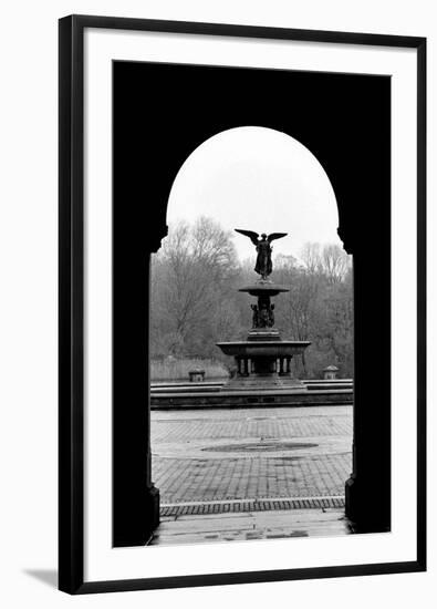 Bethesda Fountain, Central Park, NYC-Jeff Pica-Framed Photographic Print