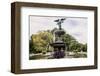 Bethesda Fountain Central Park-null-Framed Art Print