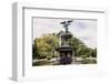 Bethesda Fountain Central Park-null-Framed Art Print