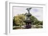 Bethesda Fountain Central Park-null-Framed Art Print