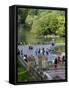 Bethesda Fountain in Central Park, New York City, New York, Usa-Alan Klehr-Framed Stretched Canvas