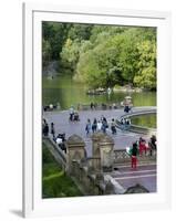 Bethesda Fountain in Central Park, New York City, New York, Usa-Alan Klehr-Framed Photographic Print