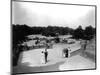 Bethesda Fountain in Central Park-J.S. Johnston-Mounted Photographic Print