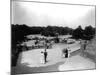 Bethesda Fountain in Central Park-J.S. Johnston-Mounted Photographic Print