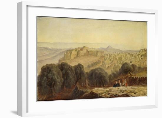 Bethleham, 1873-Edward Lear-Framed Giclee Print