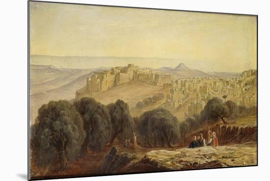 Bethleham, 1873-Edward Lear-Mounted Giclee Print