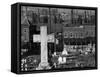 Bethlehem Graveyard and Steel Mill-null-Framed Stretched Canvas
