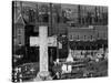 Bethlehem Graveyard and Steel Mill-null-Stretched Canvas