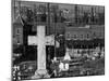 Bethlehem Graveyard and Steel Mill-null-Mounted Photographic Print