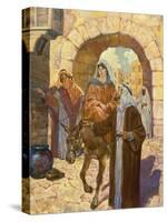 Bethlehem Scene-Hal Frenck-Stretched Canvas