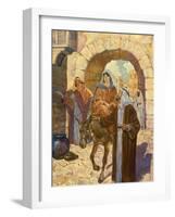 Bethlehem Scene-Hal Frenck-Framed Giclee Print
