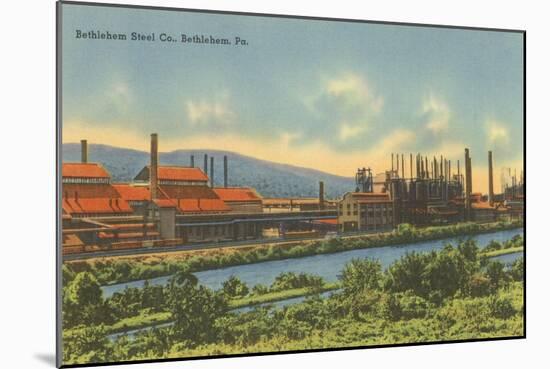 Bethlehem Steel, Bethlehem, Pennsylvania-null-Mounted Art Print