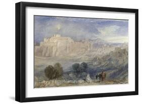 Bethlehem - The Flight into Egypt, c.1833-1836-J. M. W. Turner-Framed Giclee Print