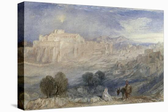 Bethlehem - The Flight into Egypt, c.1833-1836-J. M. W. Turner-Stretched Canvas