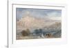 Bethlehem, The Flight into Egypt-J M W Turner-Framed Giclee Print