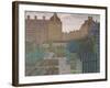 Bethnal Green Allotment, 1943 (Oil on Canvas)-Charles Ginner-Framed Giclee Print