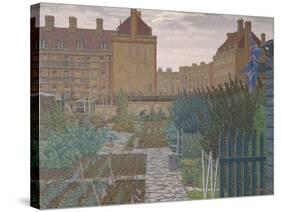 Bethnal Green Allotment, 1943 (Oil on Canvas)-Charles Ginner-Stretched Canvas