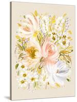 Beths Garden Muted Mustard-Leah Straatsma-Stretched Canvas