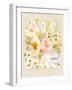 Beths Garden Muted Mustard-Leah Straatsma-Framed Art Print